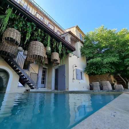 Maison Au Centre Du Village De Gordes Avec Vue Incroyable Bagian luar foto