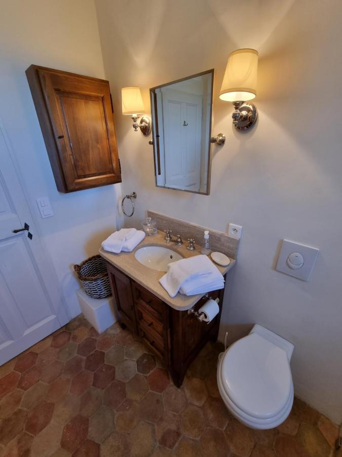Maison Au Centre Du Village De Gordes Avec Vue Incroyable Bagian luar foto