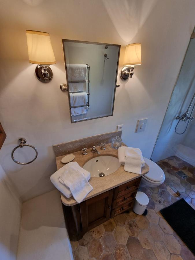 Maison Au Centre Du Village De Gordes Avec Vue Incroyable Bagian luar foto