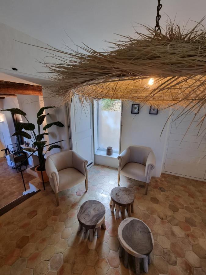 Maison Au Centre Du Village De Gordes Avec Vue Incroyable Bagian luar foto